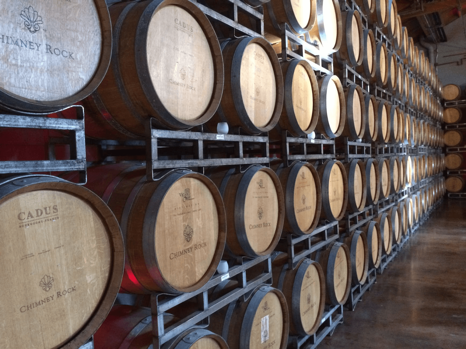 produção de vinhos armazenamento