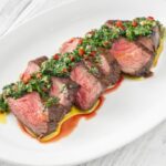 Picanha ao molho chimichurri