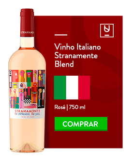 Vinho Italiano Rosé Stranamente Blend