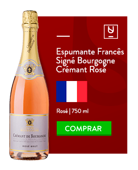 Espumante Francês Signé Bourgogne Crémant Rosé