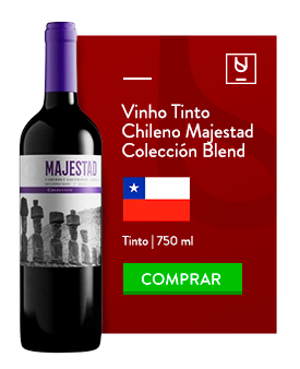 Vinho Tinto Chileno Majestad Colección Blend