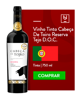 Vinho Tinto Português Cabeça De Toiro Reserva Tejo D.O.C.