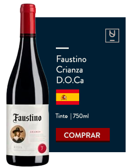 Faustino Crianza D.O.C. - vinho para tomar a dois