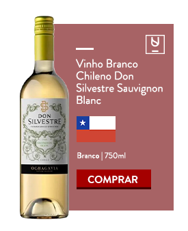 Vinho branco chileno Don Silvestre