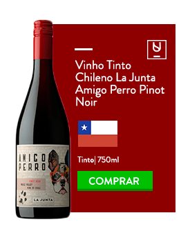 Vinho tinto chileno la junta amigo perro