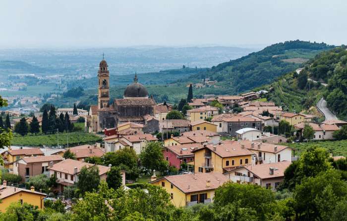 Cidade de Valpolicella, na Itália,