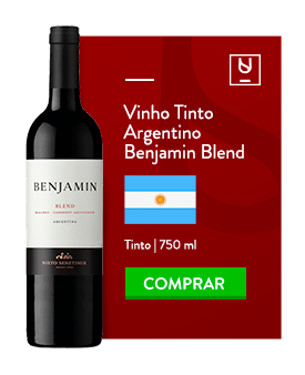  Vinho Tinto Argentino Benjamin Blend