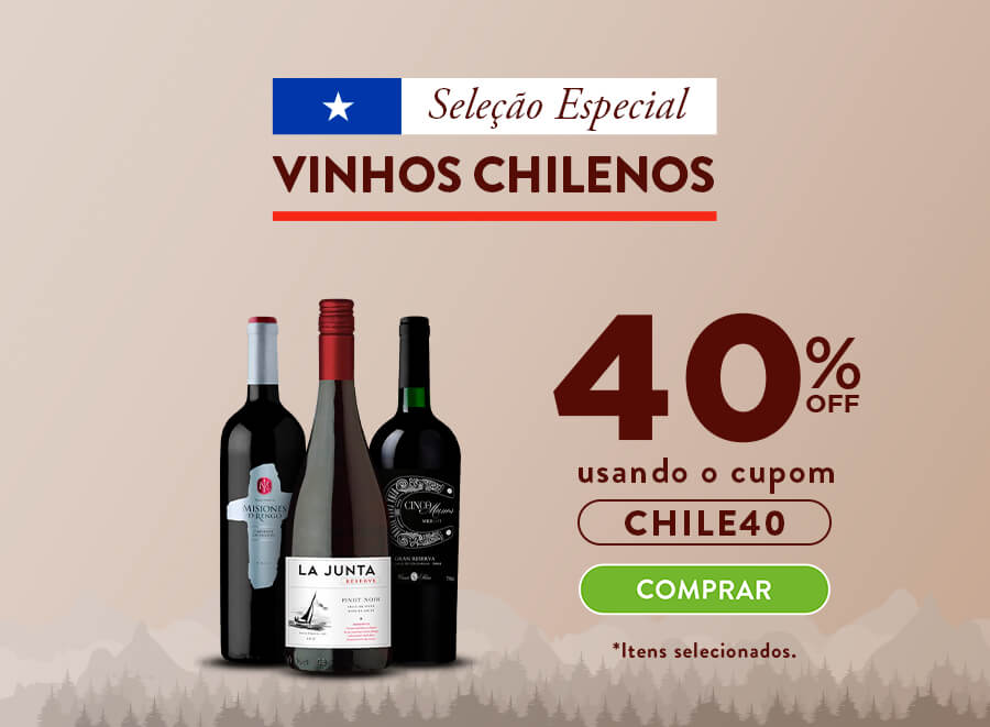 campanha cupom vinhos chilenos no divino