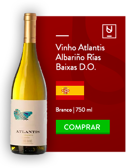 Vinho Atlantis Albariño Rías Baixas D.O.