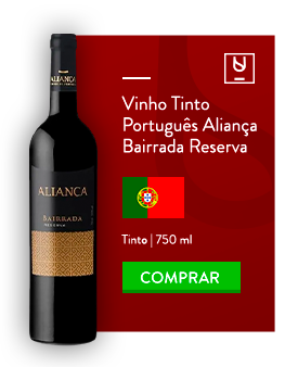 Vinho Tinto Português Aliança Bairrada Reserva