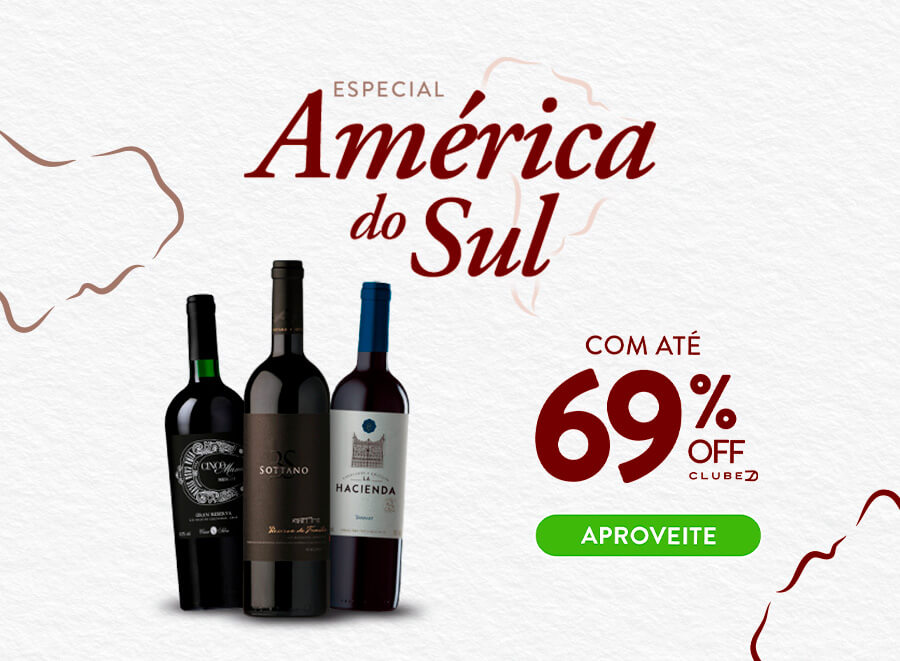 campanha especial vinhos da américa do sul no divvino