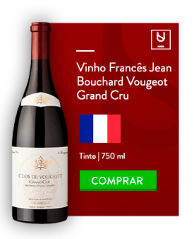 Vinho francês Jean Bouchard Vougeot Grand Cru 