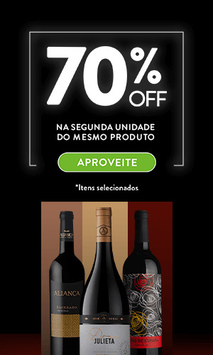 Campanha 70% Off Segunda Garrafa Vinhos Divvino