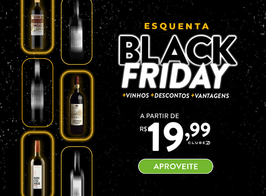 Campanha Esquenta Black Friday Vinhos Divvino