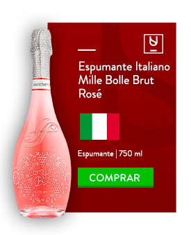 espumante italiano mille bolle brut rose