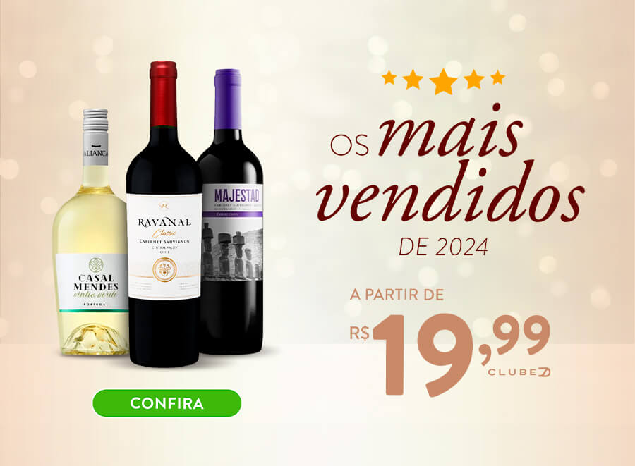 vinhos mais vendidos em 2024 no divvino