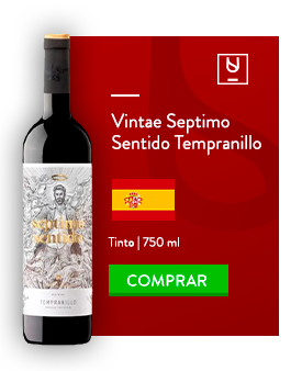 Card Vintae Septimo Sentido Tempranillo.