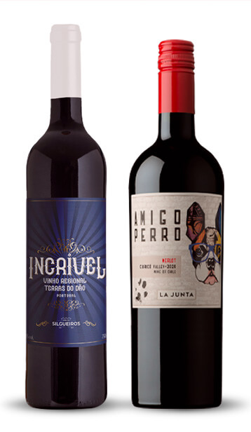 Incrível Blend e Amigo Perro Merlot: vinhos de janeiro do ClubeD Classic. 