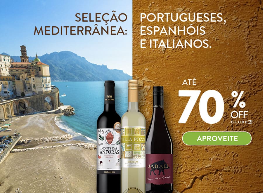 Campanha Seleção Mediterrâneo Vinhos Divvino