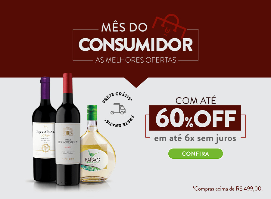 Campanha Mês do Consumidor Vinhos Divvino